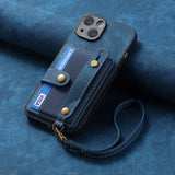 Wrist Lanyard Card Holder Kickstand Case for iphone