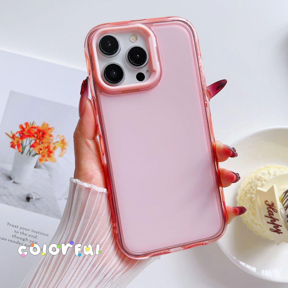 Luxury Jelly Candy Shockproof Case for iPhone