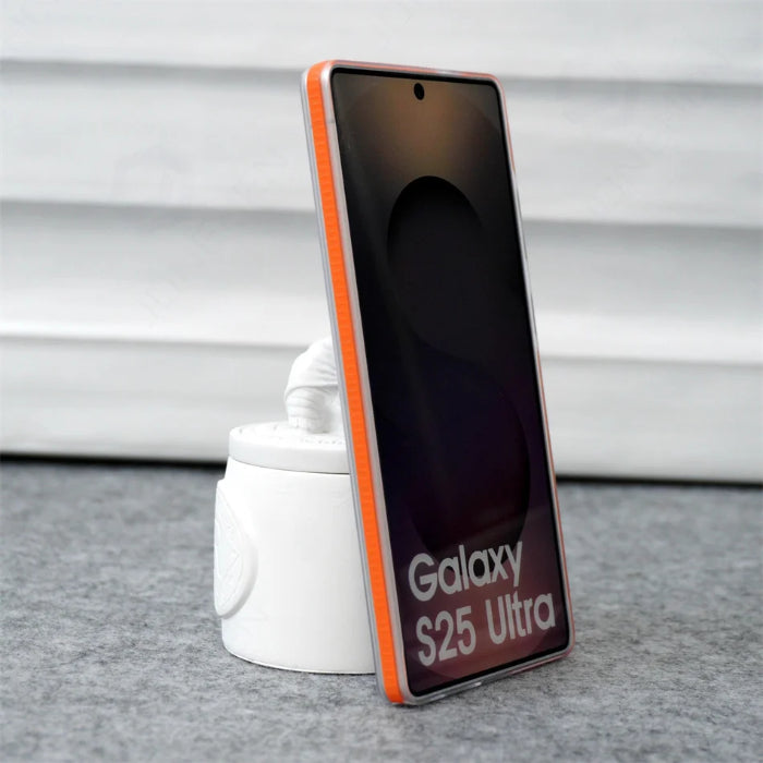 3D Corrugated Pattern Non-slip Matte Clear Case For Samsung