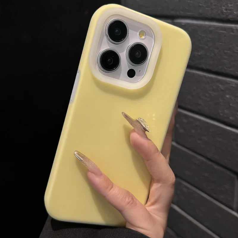Ins Cute Jelly Silicone Shockproof Phone Case For iPhone