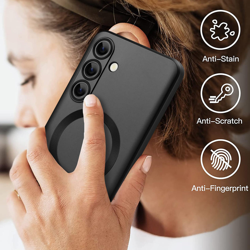 Luxury Shockproof Magnetic Wireless Charging For Magsafe Cases For Samsung