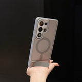 Invisible Magnetic Kickstand Case for Samsung