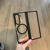 Luxury Transparent for Magsafe Case for Samsung Z Fold