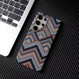 Luxury Carbon Fiber Wireless Charging Magsafe Case for Samsung
