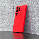 Luxury Silicone Magnetic Case For Samsung Galaxy