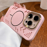 Luxury heat dissipation strong magnetic Magsafe case for iPhone