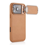 Flip Cover Camera Full Protection Stand Case for iphone