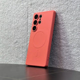 Luxury Silicone Magnetic Case For Samsung Galaxy