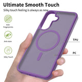 Soft Touch Magnetic Shockproof Case for Samsung