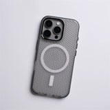 Heat Dissipation Hollow Shockproof Magnetic Case For iPhone