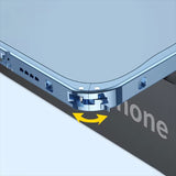 Magsafe Magnetic Metal Aluminum Alloy Translucent Case For iPhone
