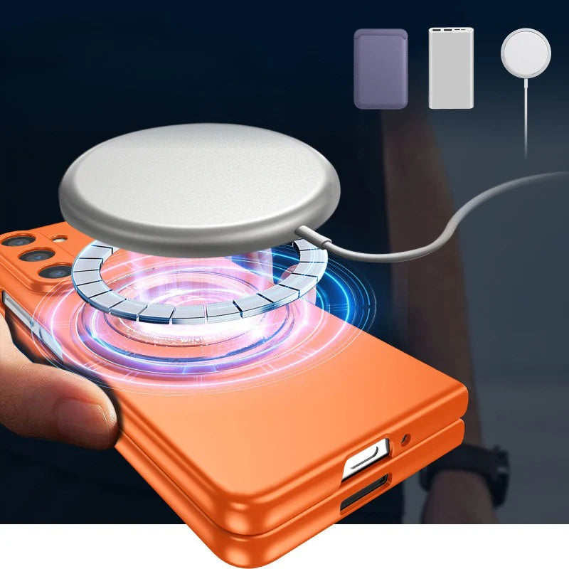 Rotating Bracket Magnetic Phone Case For Samsung