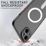 Shockproof Armor Matte Case For iPhone