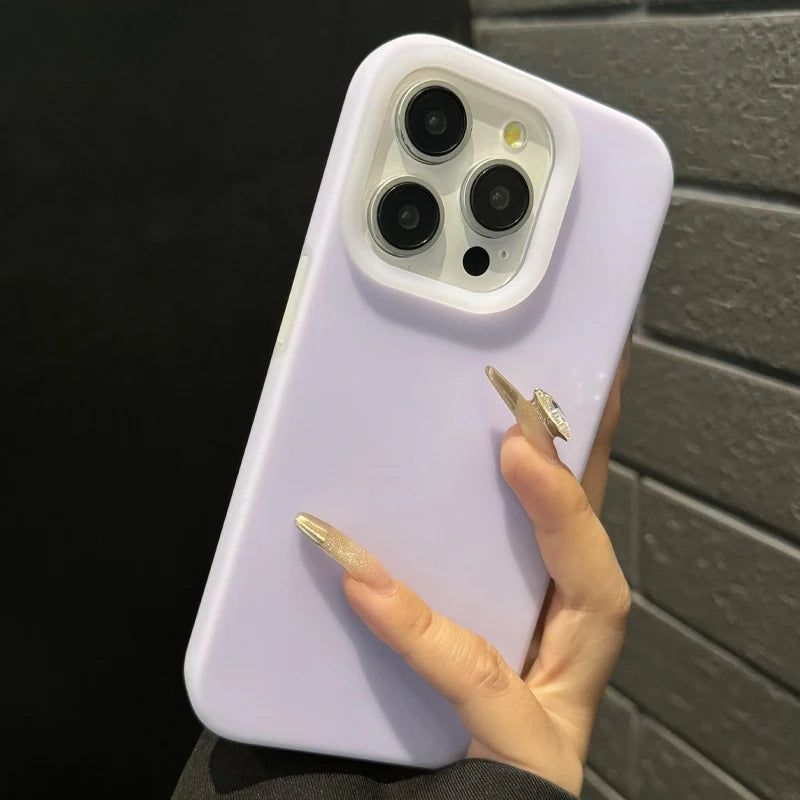 Ins Cute Jelly Silicone Shockproof Phone Case For iPhone
