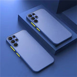 Protect Lens Hard PC Matte Case For Samsung