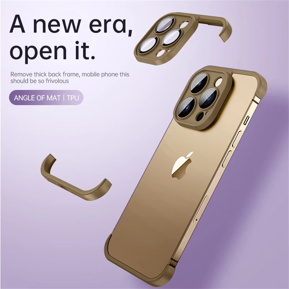 Lens Protector Soft Silicone Case For iPhone