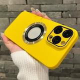 Logo Hole Magsafe Magnetic Case For iPhone