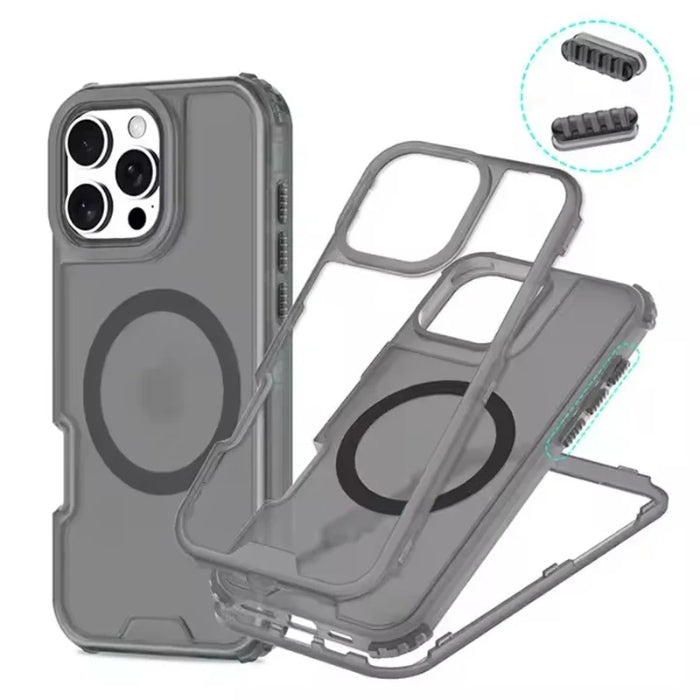 3 in 1 Magnetic Heavy Duty Armor Case for Magsafe IPhone