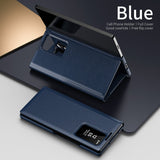 Shockproof Leather Flip Kickstand Case for Samsung