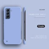Thin Slim Hard PC Frameless Case For Samsung