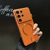 Shockproof Magnetic Leather Case for Samsung