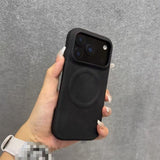Skin-Feel Magnetic Half-Wrap Leather Case for iphone