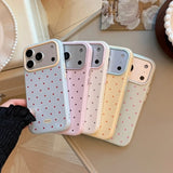 Shockproof Candy Polka Dot Case for iphone