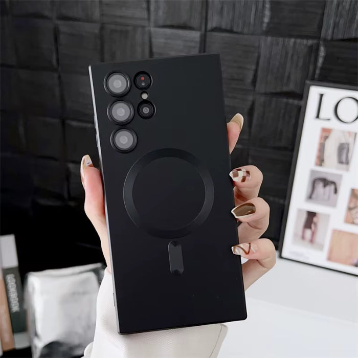 Slim Soft TPU Shockproof Magnetic Case for Samsung