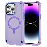 Translucent Hybrid Armor Shockproof Case For iPhone