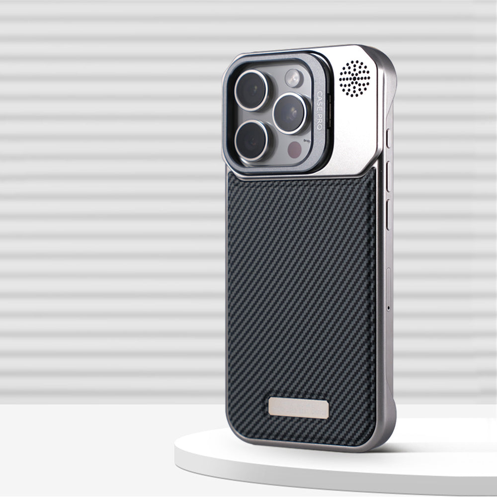 Luxury Frameless Carbon Fiber Pattern Slim Case for iPhone