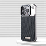 Luxury Frameless Carbon Fiber Pattern Slim Case for iPhone
