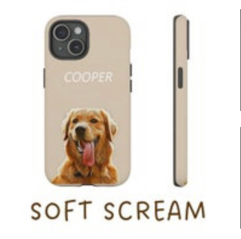 Custom Personalised Pet Silicone Case for iPhone