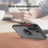 Car Magnetic Ring Bracket Silicone Cover Phone Case For Samsung Galaxy