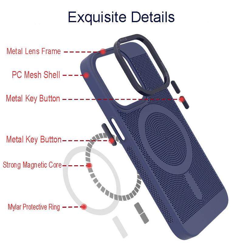 Heat Dissipation Magnetic Case For iPhone