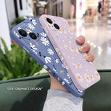 Daisy Soft Silicone Case For iPhone