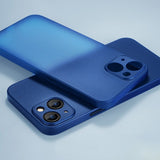 Ultra Thin Transparent Matte Case For iPhone