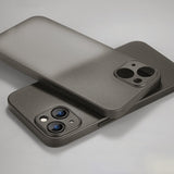 Ultra Thin Transparent Matte Case For iPhone