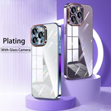 Transparent Shockproof Case For iPhone