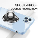 Shockproof Liquid Crystal Case For iPhone