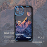 Mountain Transparent Clear Case For iPhone