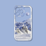 Mountain Transparent Clear Case For iPhone