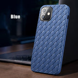 Breathable Weave Silicone Case For iPhone