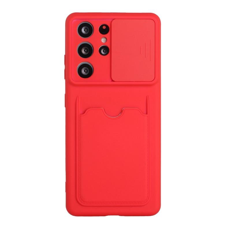 Sliding Camera Card Slot Holder Case For Samsung