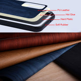 Wood Pattern Soft Case for Samsung