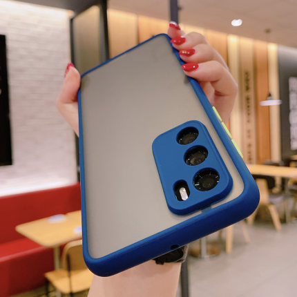Matte Silicone Shockproof Bumper Case For Samsung