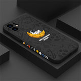 Cute Astronaut Side Patterns Case For iPhone