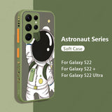 Cute Astronaut Soft Case For Samsung
