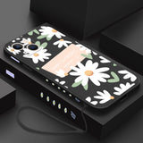Daisy Flower Silicone Soft Case For iPhone