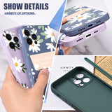 Daisy Flower Silicone Soft Case For iPhone