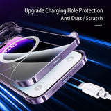 Magnetic Frameless Clear Case for iPhone